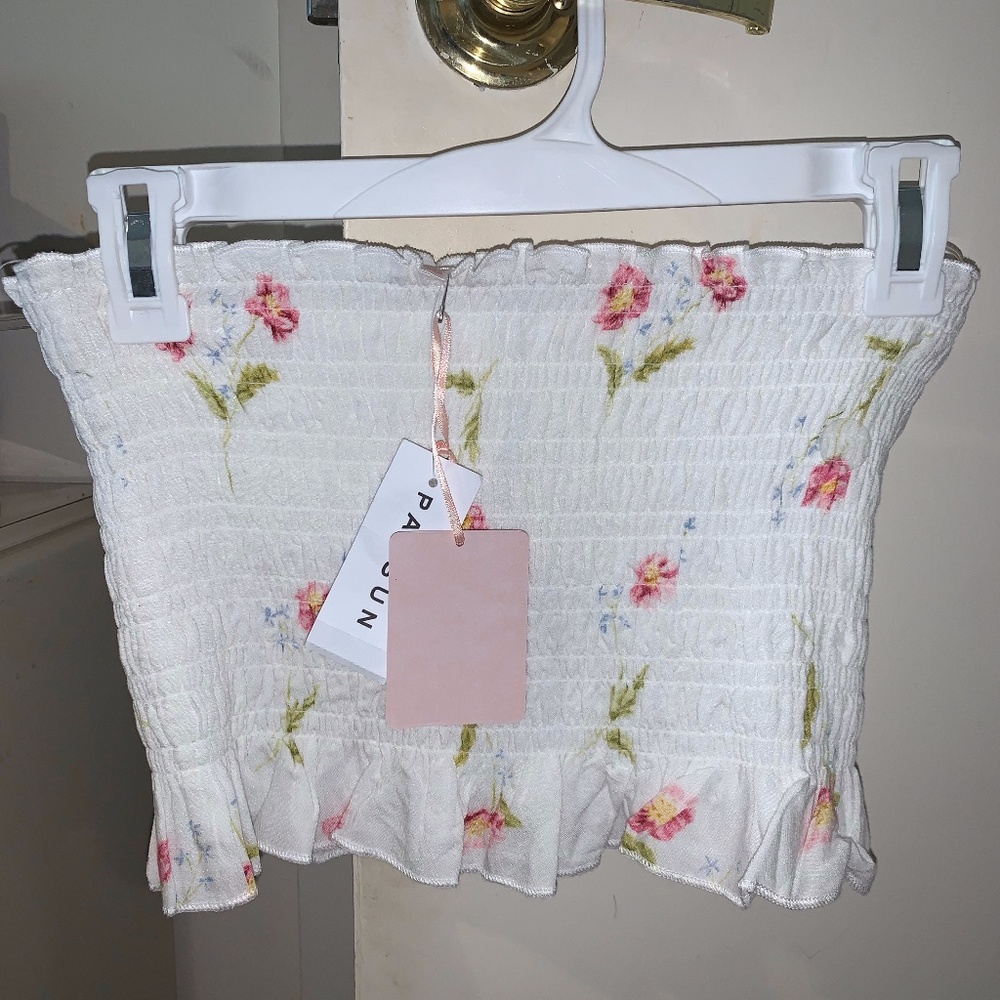 Floral Tube Top